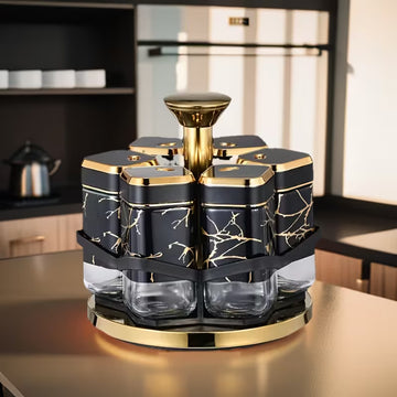 حامل توابل دوار 360°